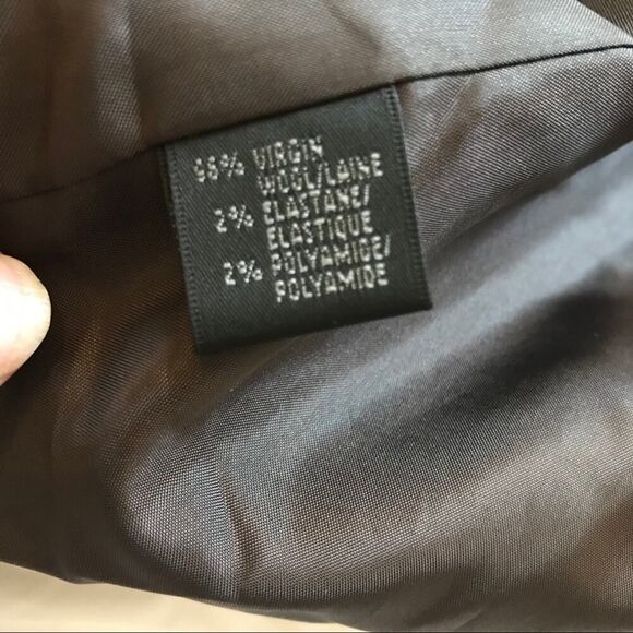 Lafayette 148 Tweed Wool Blend Blazer/Jacket Size 10P - Picture 8 of 13